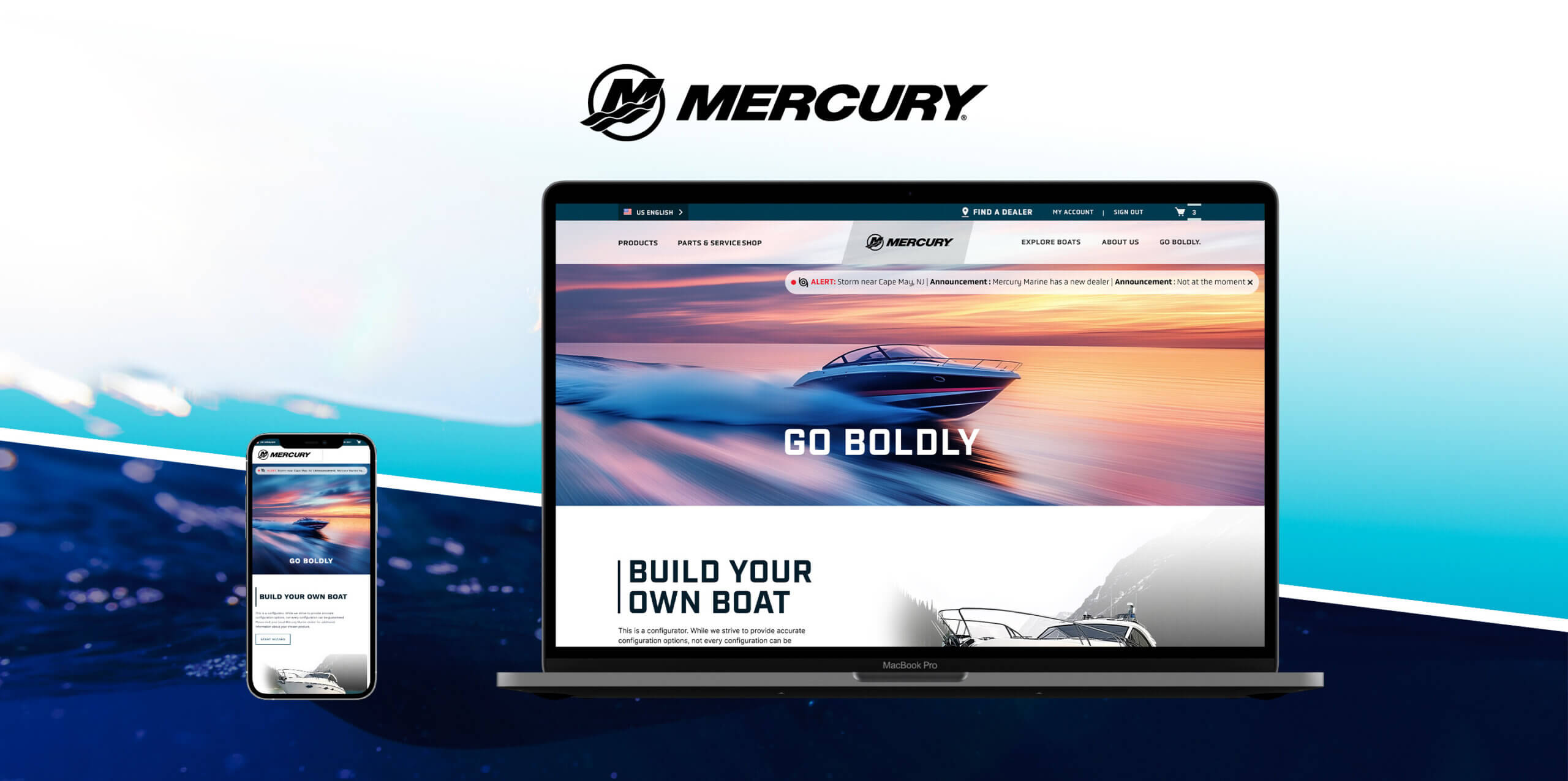 Mercury Marine Revamp + Wizard